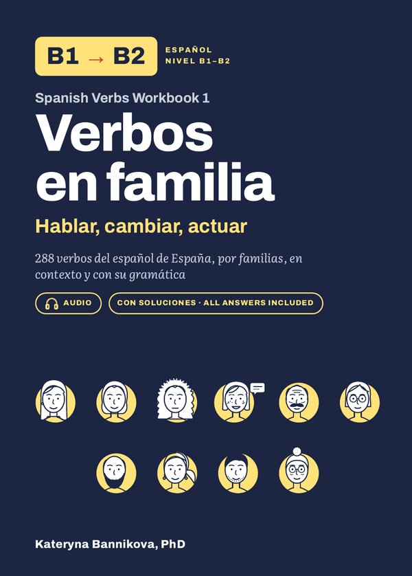 Cover of Verbos en familia 1